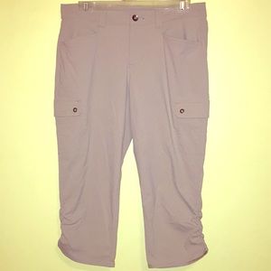 Eddie Bauer Tan Capris